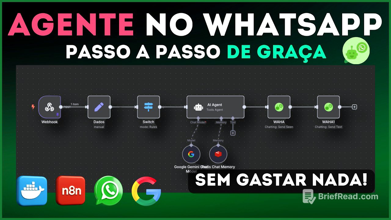 N8N + WhatsApp GRÁTIS: Crie seu Agente de IA sem gastar NADA! (Tutorial fácil para iniciantes 2025)