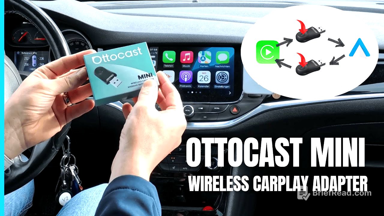Ottocast Mini Wireless Carplay Adapter (2025) - deutsch