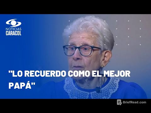Con 89 años, hija de León María Lozano habló de su padre por primera vez ante cámaras