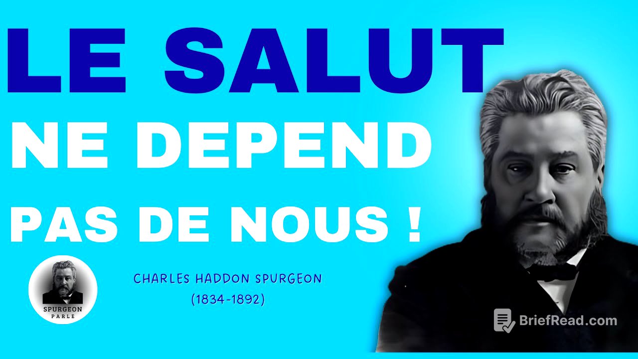 CHARLES H. SPURGEON - VOUS DEVEZ ÊTRE SAUVÉ DE VOUS-MÊME