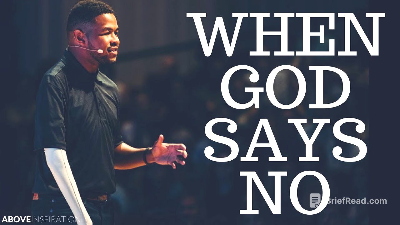 TRAGEDY INTO TRIUMPH | When God Says No - Inky Johnson Inspirational & Motivational Video