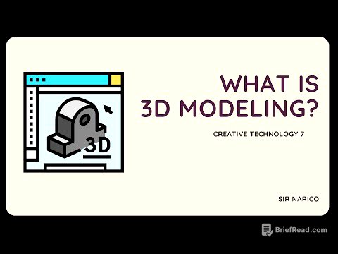 3D MODELING || CREATIVE TECHNOLOGY 7