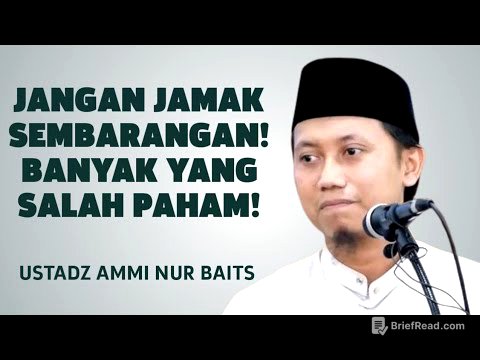 Jangan Sembarangan Menjamak Shalat! Begini Aturan Benarnya Menurut Fikih - Ustadz Ammi Nur Baits 
