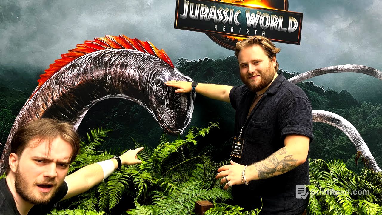 WE GOT CHASED BY DINOSAURS IN A REAL LIFE JURASSIC WORLD REBIRTH!