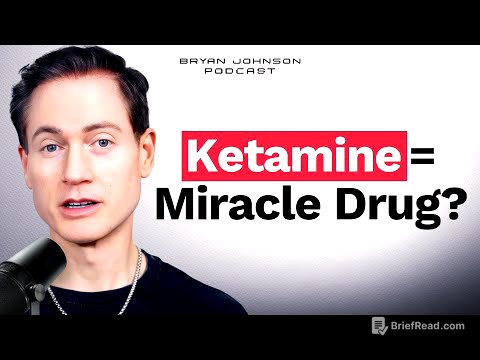 So I Tried Ketamine… | Bryan Johnson Podcast