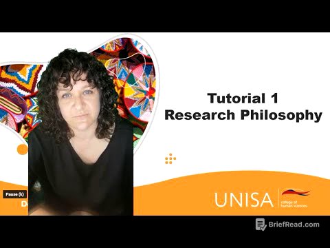 Tutorial 1 Research Philosophy