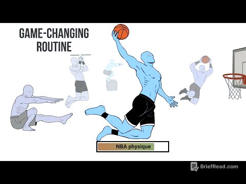 The physique of a basketball player