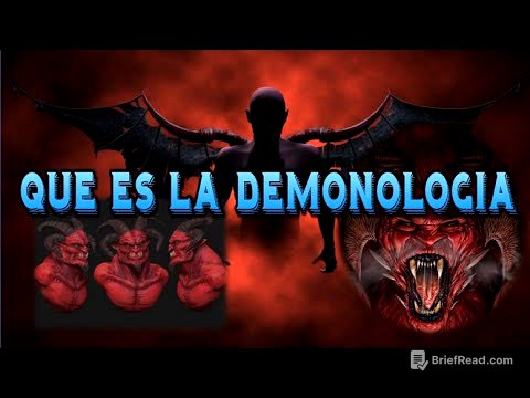 CONVERSEMOS DE DEMONOLOGÍA - EXPLICADO FÁCIL