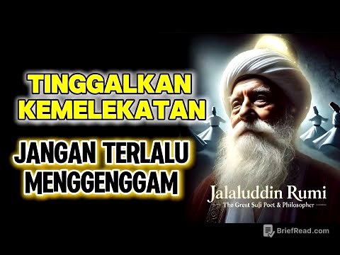 💥JALALUDIN RUMI, SEMAKIN MELEPASKAN, MAKA AKAN SEMAKIN DATANG KEBAHAGIAAN DAN KEBERLIMPAHAN
