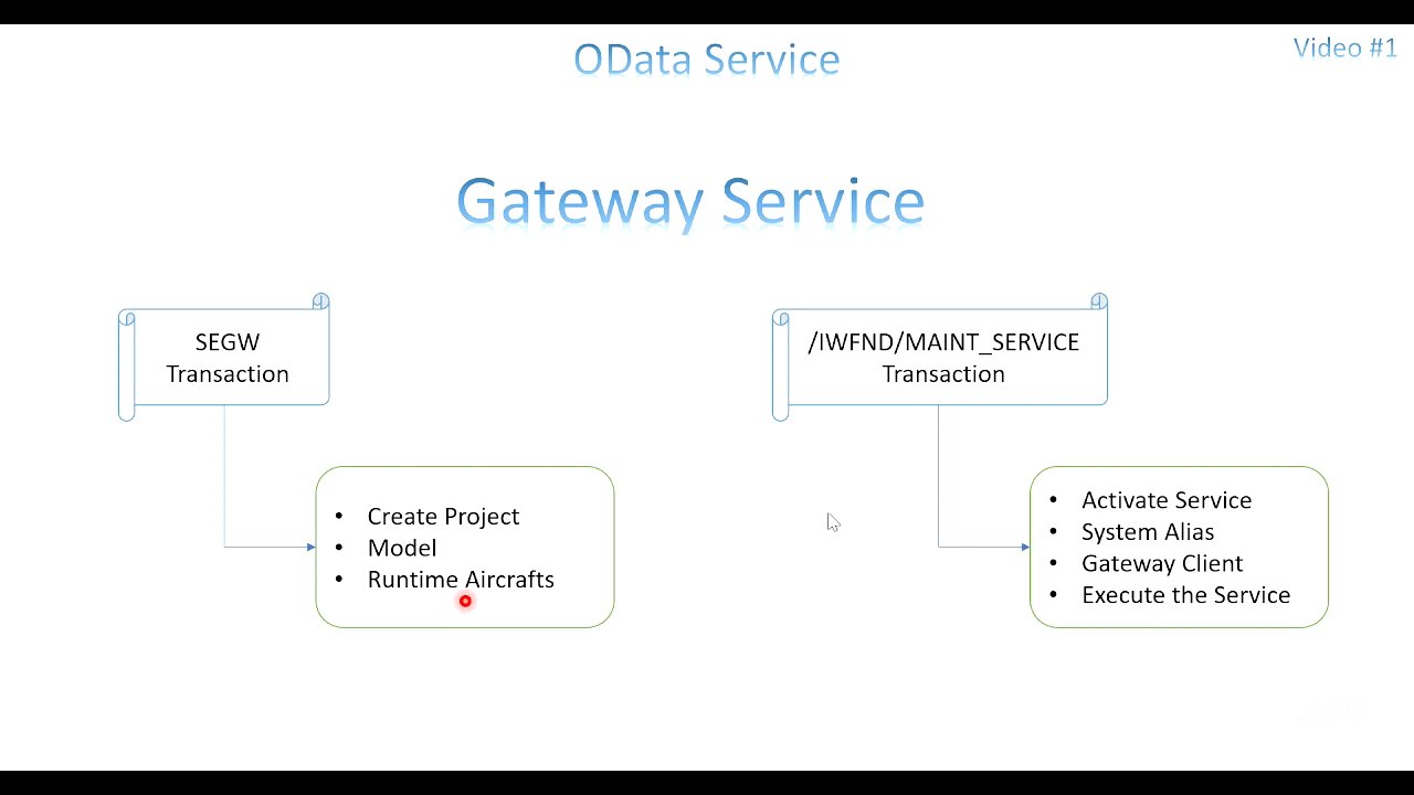 Video 1: OData Service - Introduction