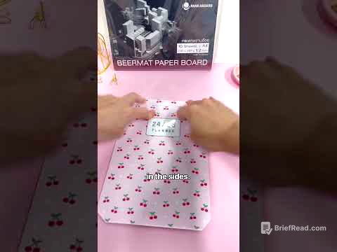 How to make hard covers for your planners ✨  #planifypro #PlannersDIY