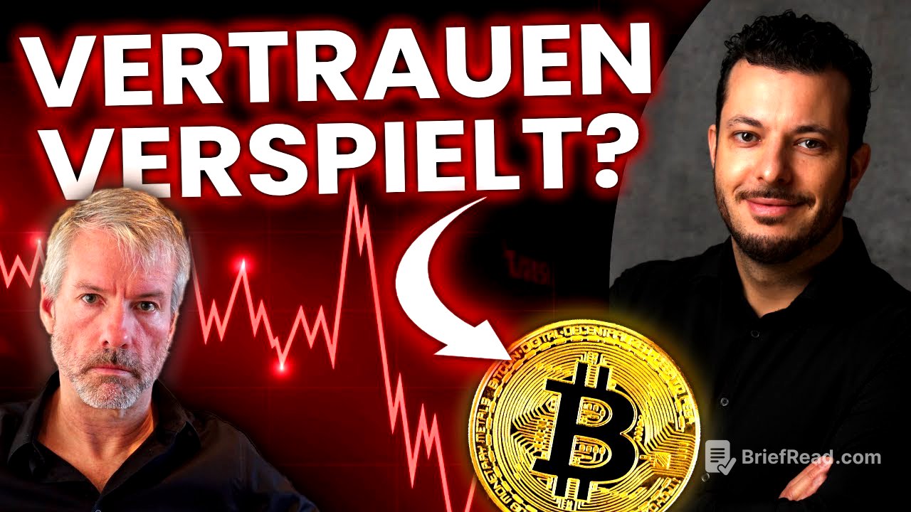 STRATEGY unter DRUCK! 📉 Verspielt SAYLOR sein VERTRAUEN? 🤔