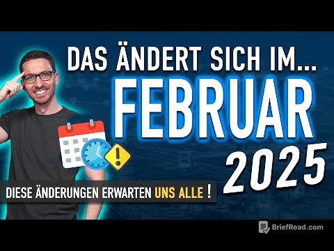 Diese ÄNDERUNGEN erwarten uns ALLE (Februar 2025) - Gesetze & Neuigkeiten Februar 2025