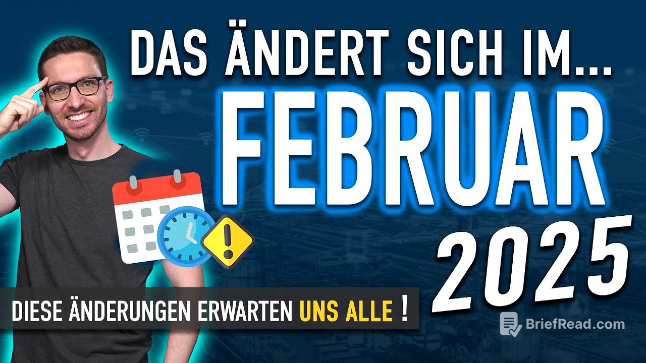 Diese ÄNDERUNGEN erwarten uns ALLE (Februar 2025) - Gesetze & Neuigkeiten Februar 2025