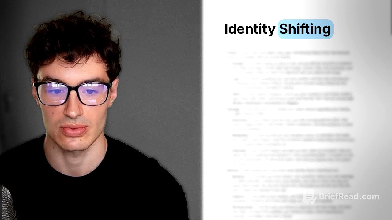 identity shifting (the cheat code to success)