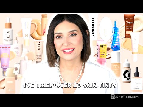 Skin Tint Round-up for Mature skin - I tried them all so you don't have to! + MY  TOP 5 Skin Tints