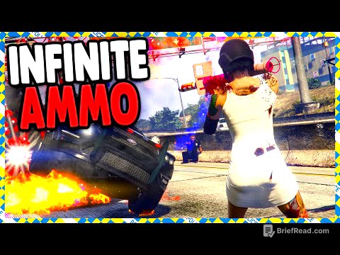 INFINITE AMMO & NO RELOAD GLITCH | GTA 5 Online | BEST UNLIMITED AMMO GLITCH
