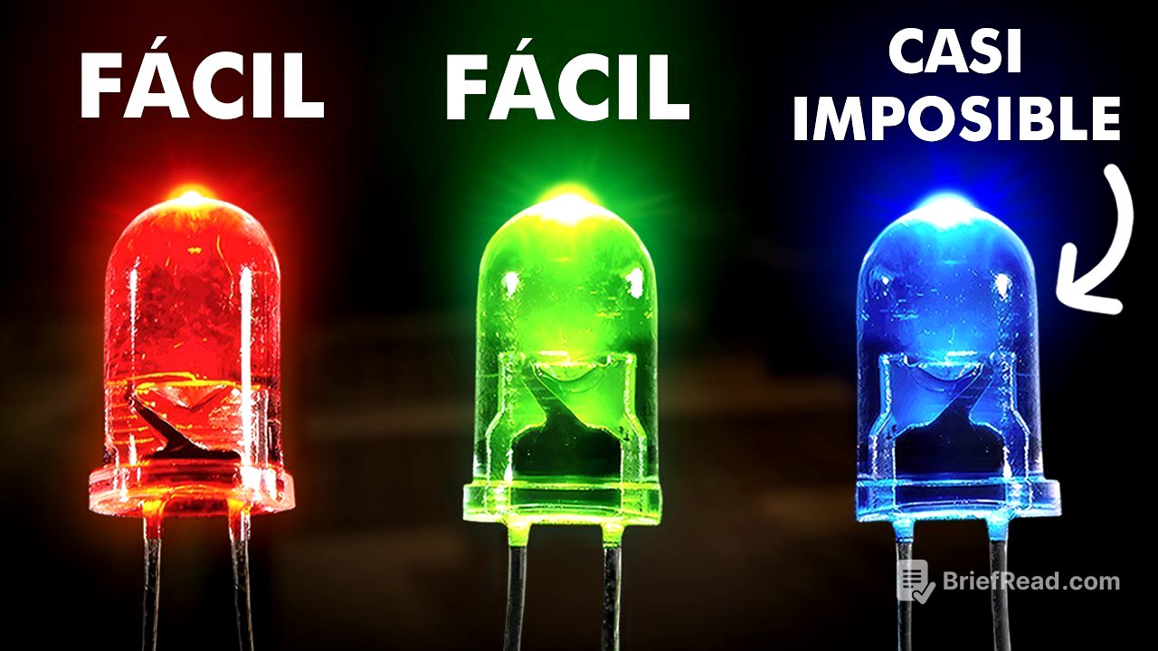Porque es Casi Imposible Hacer Luz LED Azul