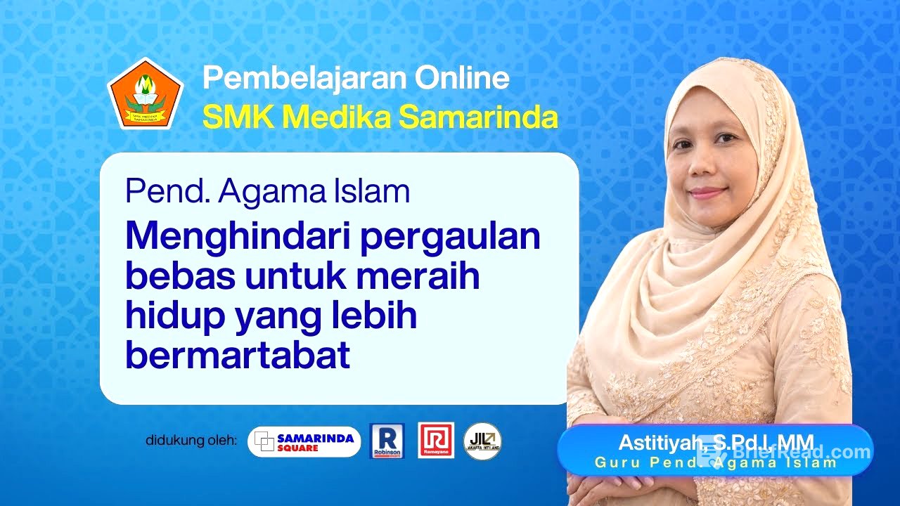 PEMBELAJARAN ONLINE-SMK MEDIKA-RAMAYANA SMD SQUARE : BERSAMA ASTITIANSYAH, S.Pd.I., M.M. (GURU PAI)