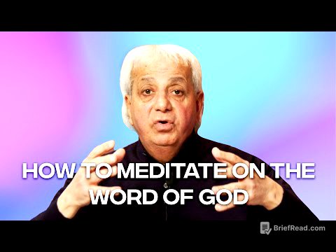 How to Meditate on the Word of God | Benny Hinn