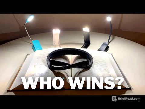 Top 5 Best Book Lights | Testing Top Selling Reading Lights On Amazon