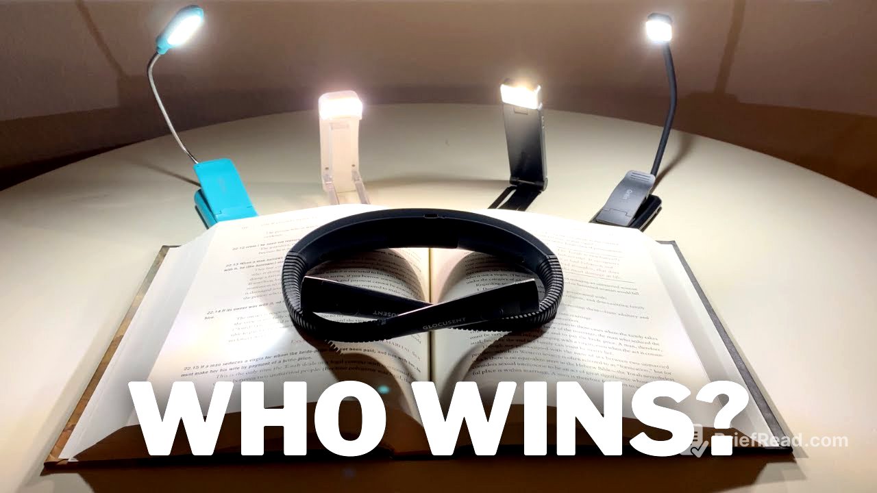 Top 5 Best Book Lights | Testing Top Selling Reading Lights On Amazon