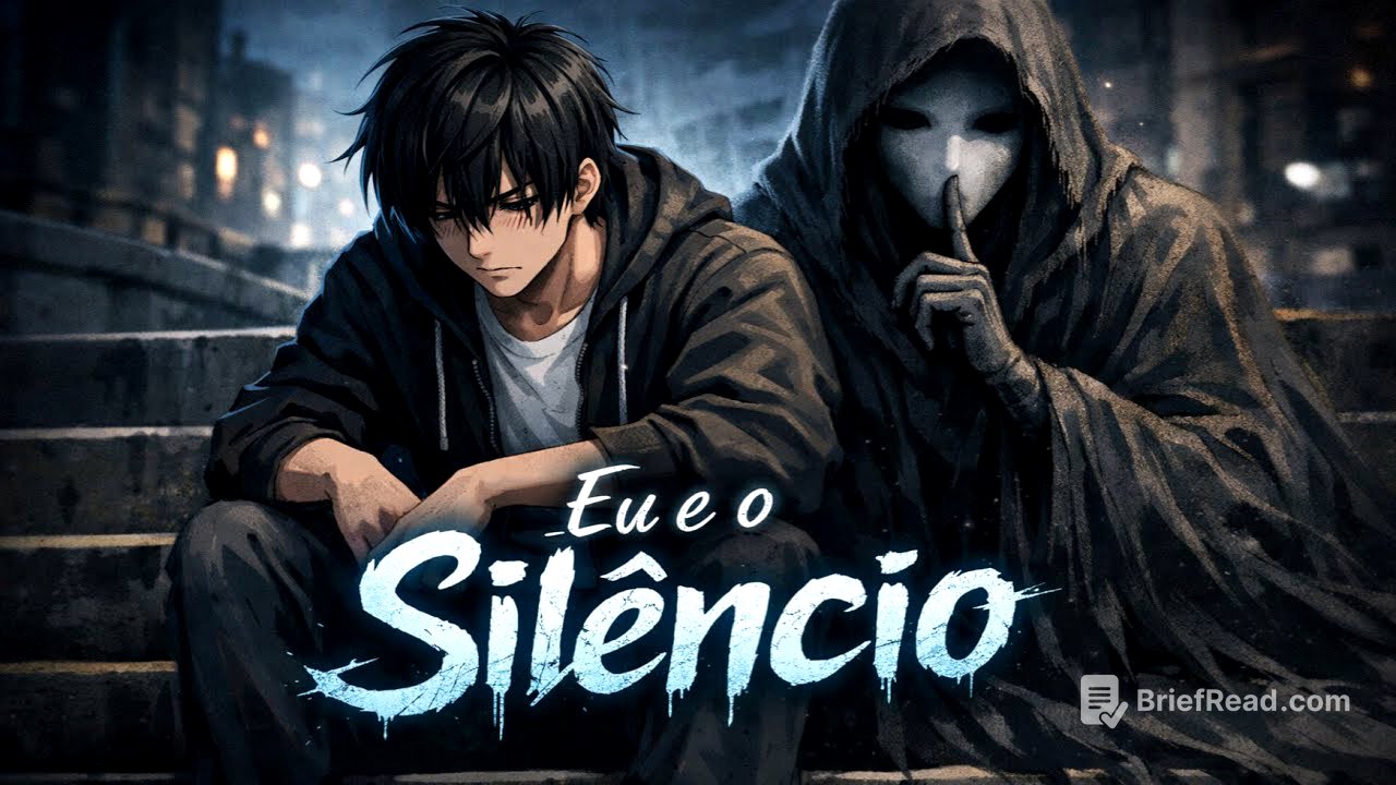 EU E O SILÊNCIO l Música triste solidão l Música com legenda - Sad Music #musicalegendada