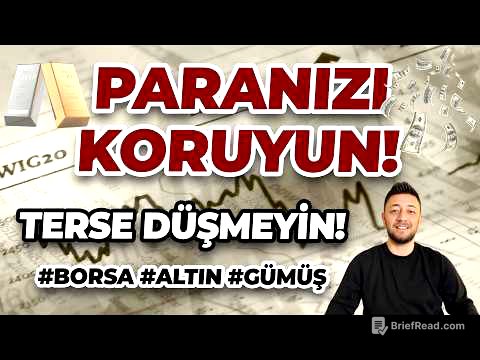 PARANIZI KORUYUN! TERSE DÜŞMEYİN! #BORSA #ALTIN #GÜMÜŞ