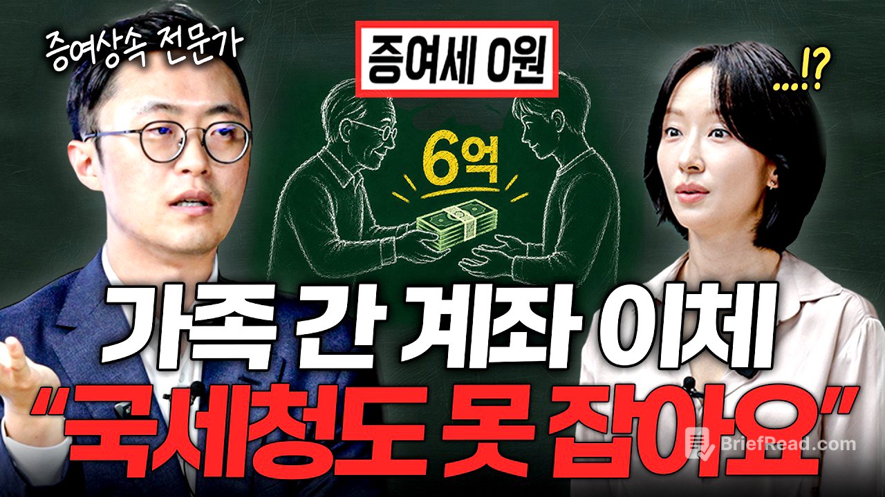 "생활비"라고 썼는데 세금 폭탄?" 가족 간 송금할 때 대다수가 하는 치명적인 실수ㅣ지식인클래스 EP.04 (이장원 2부)