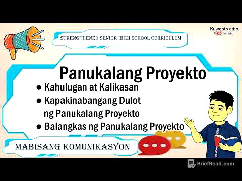 Panukalang Proyekto | Ikalawang Termino Aralin 1 | Week 1 | Mabisang Komunikasyon