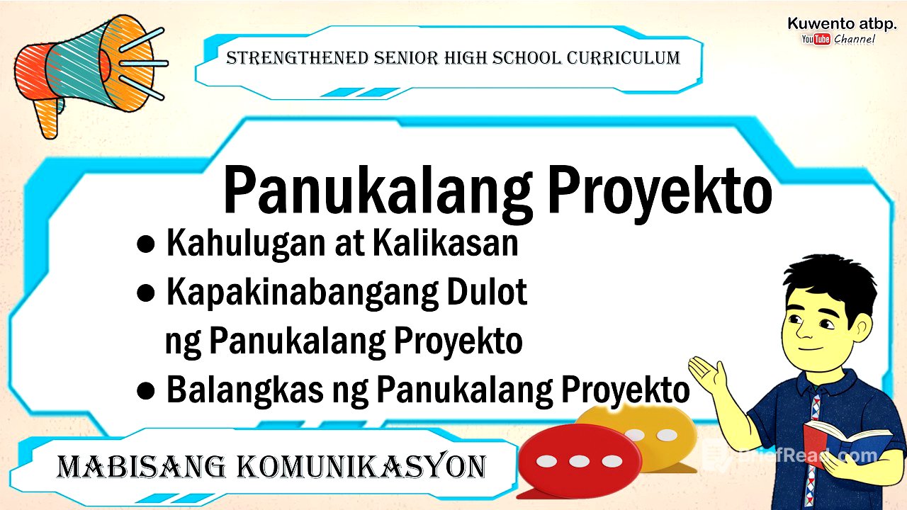Panukalang Proyekto | Ikalawang Termino Aralin 1 | Week 1 | Mabisang Komunikasyon