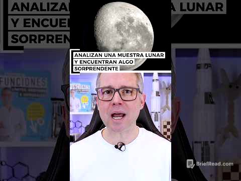 Analizan una ROCA LUNAR y el resultado SORPRENDE #ciencia #curiosidades #educación