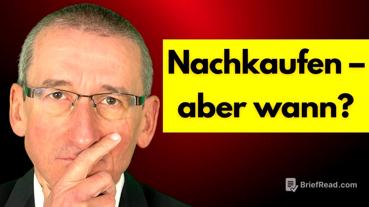 Welche Aktien du wann und mit welchem Geld nachkaufen solltest