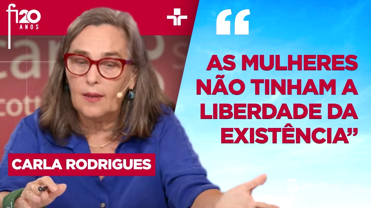 "A existência precede a essência", afirma filósofa Carla Rodrigues