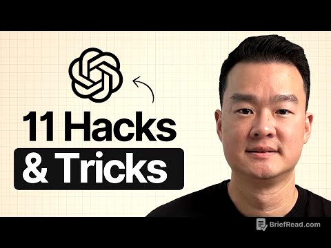 11 ChatGPT Hacks That Will Make You A PRO (Hidden Tricks)