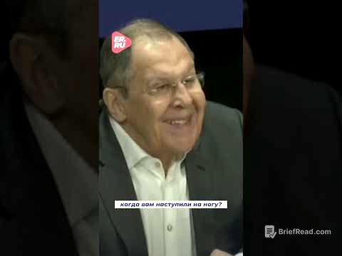 Сергей Лавров рассказал о наступившей ему на ногу на саммите БРИКС девушке #новости #БРИКС #мир