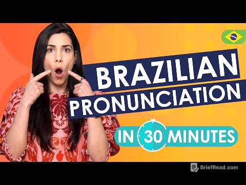Brazilian Pronunciation in 30 minutes | The MOST DIFFICULT sounds