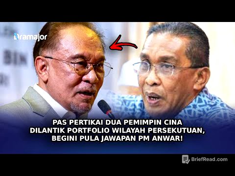 PAS Pertikai Dua Pemimpin Cina Dilantik Portfolio Wilayah Persekutuan, Begini Pula Jawapan PM Anwar!