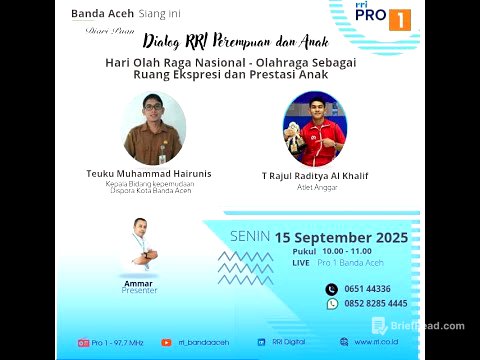 HARI OLAHRAGA NASIONAL - OLAHRAGA SEBAGAI RUANG EKSPRESI DAN PRESTASI ANAK | Dialog PPA