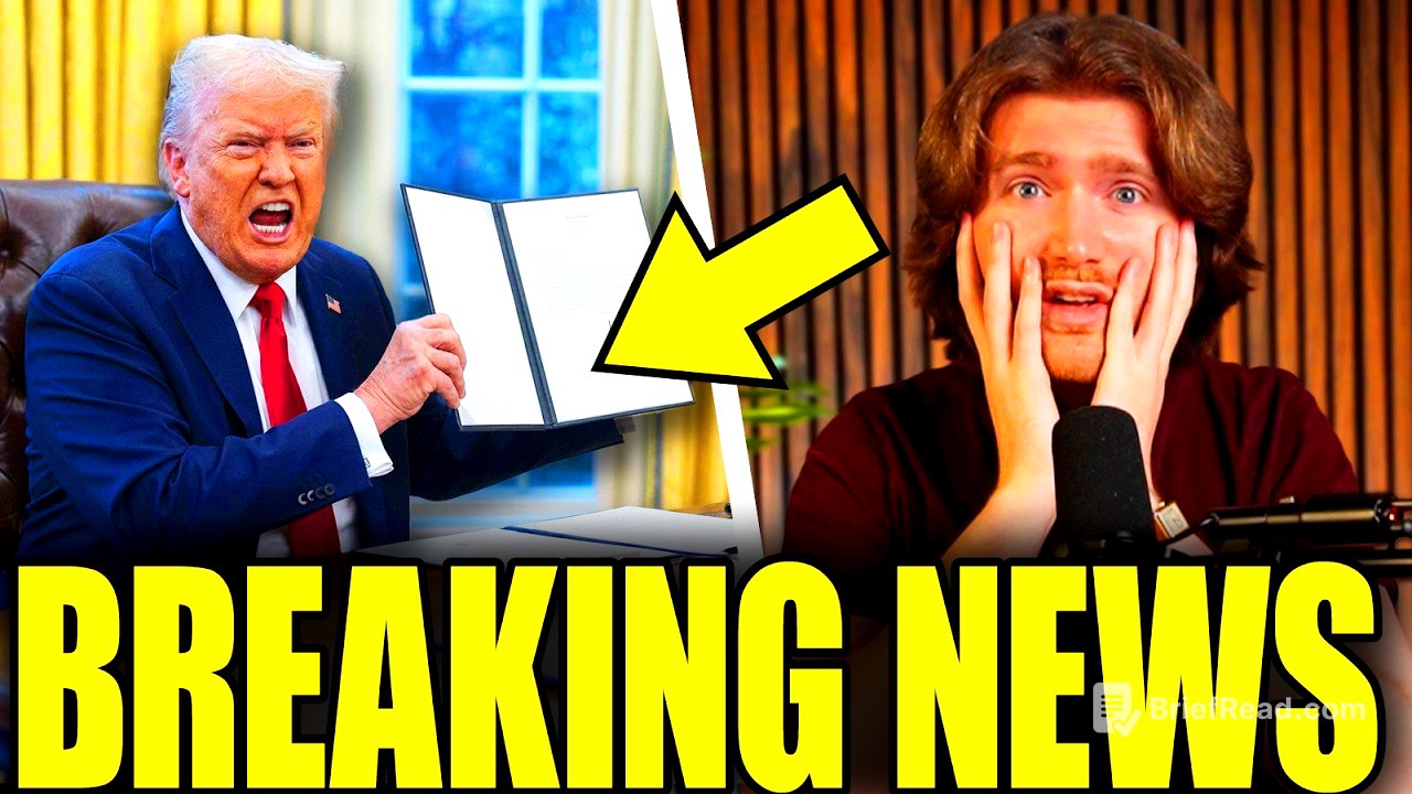 Trump Snaps Then Declares Emergency Powers