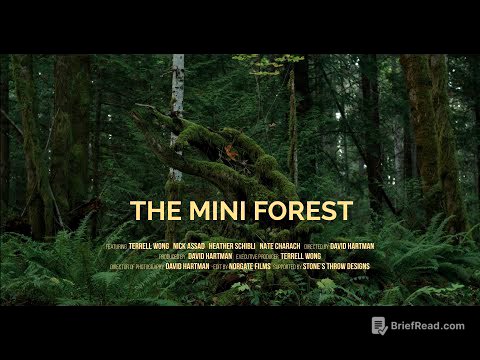THE MINI FOREST - Rewilding using the Miyawaki Method