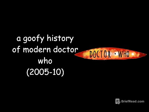 a goofy history of modern doctor who (2005-10)