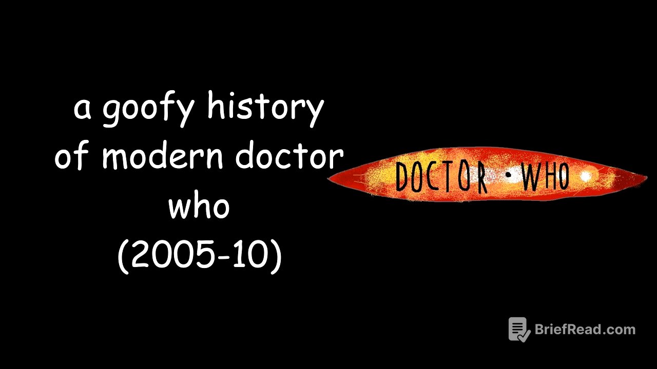 a goofy history of modern doctor who (2005-10)