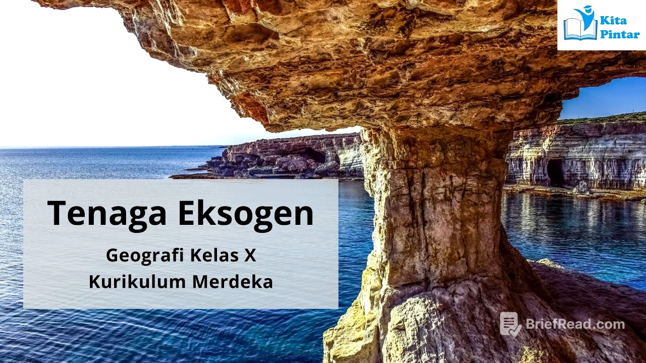 Tenaga Eksogen/ Geografi Kelas X/ Kurikulum Merdeka