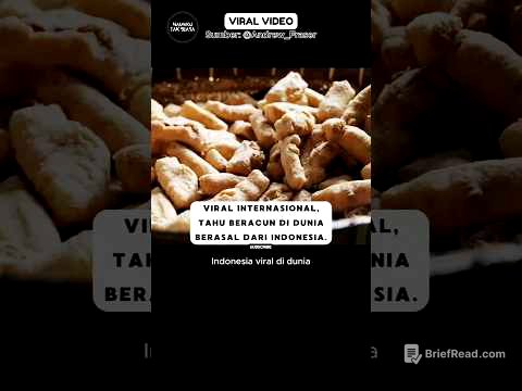 Bule Bongkar Fakta Tahu Indonesia Beracun Sedunia⁉️ #reaksibule #shorts #viralvideo #namakutakbiasa