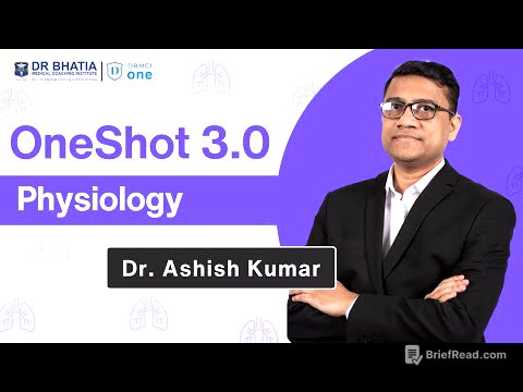 Physiology Revision for NEET PG 2025 | DBMCI One Shot 3.0 | Day 5 | Dr. Ashish Kumar