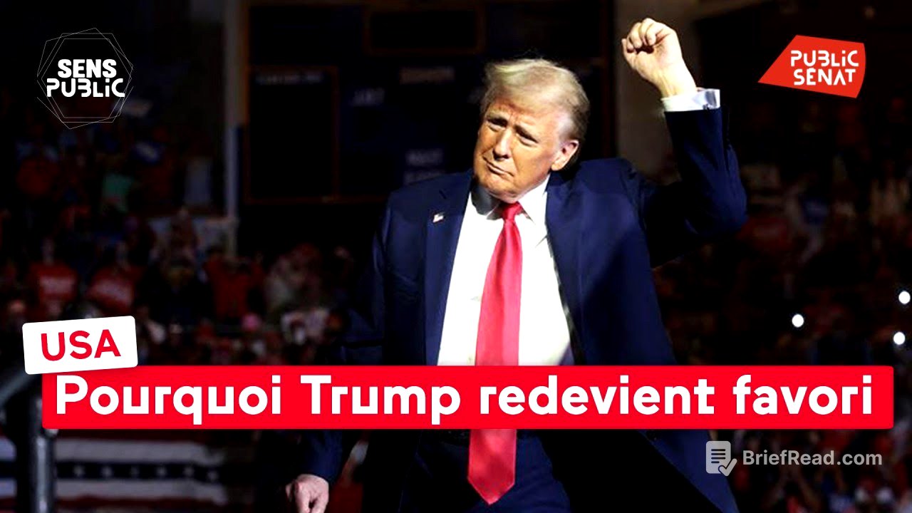 USA : Pourquoi Trump redevient favori