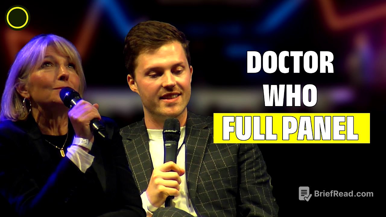 Doctor Who Q&A with Dylan Holmes Williams, Jemma Redgrave, Joel Collins, and Pam Downe | FULL PANEL