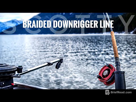 Braided Line Upgrade! How to Replace Downrigger Cable on a Scotty
