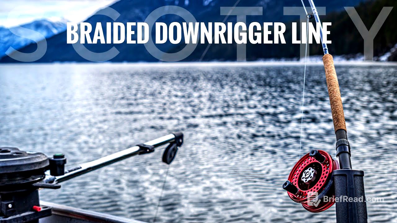 Braided Line Upgrade! How to Replace Downrigger Cable on a Scotty